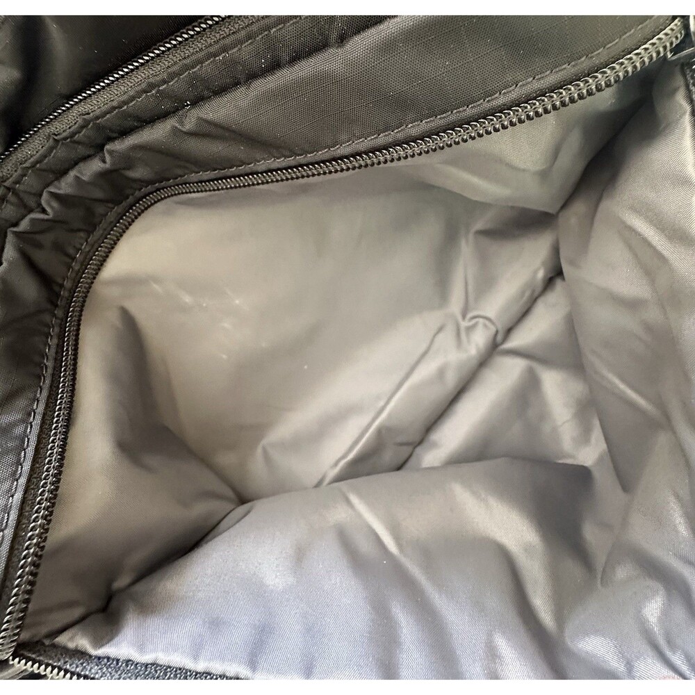 LeSportsac Route Black Backpack Multi Zipper Clean - Picture 11 of 16
